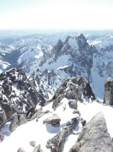 Argonaut and a cool ridge leading there from Colchuck