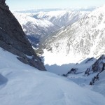 A fun slide down the glacier awaits!